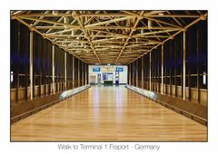 Walk to Terminal 1 - Fraport