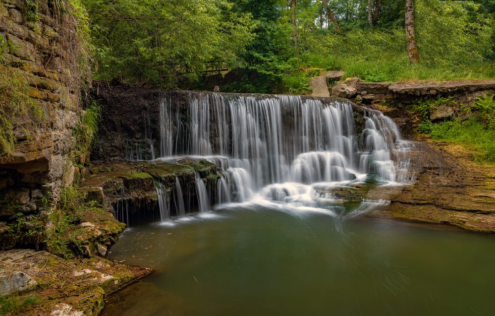 Walkenmühle Wasserfall 1