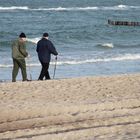 Walking am Strand