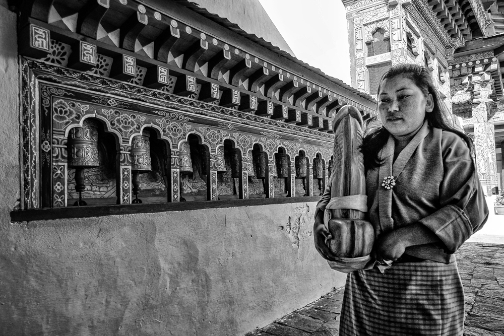 Walking around the Monastry