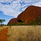 walking around Uluru