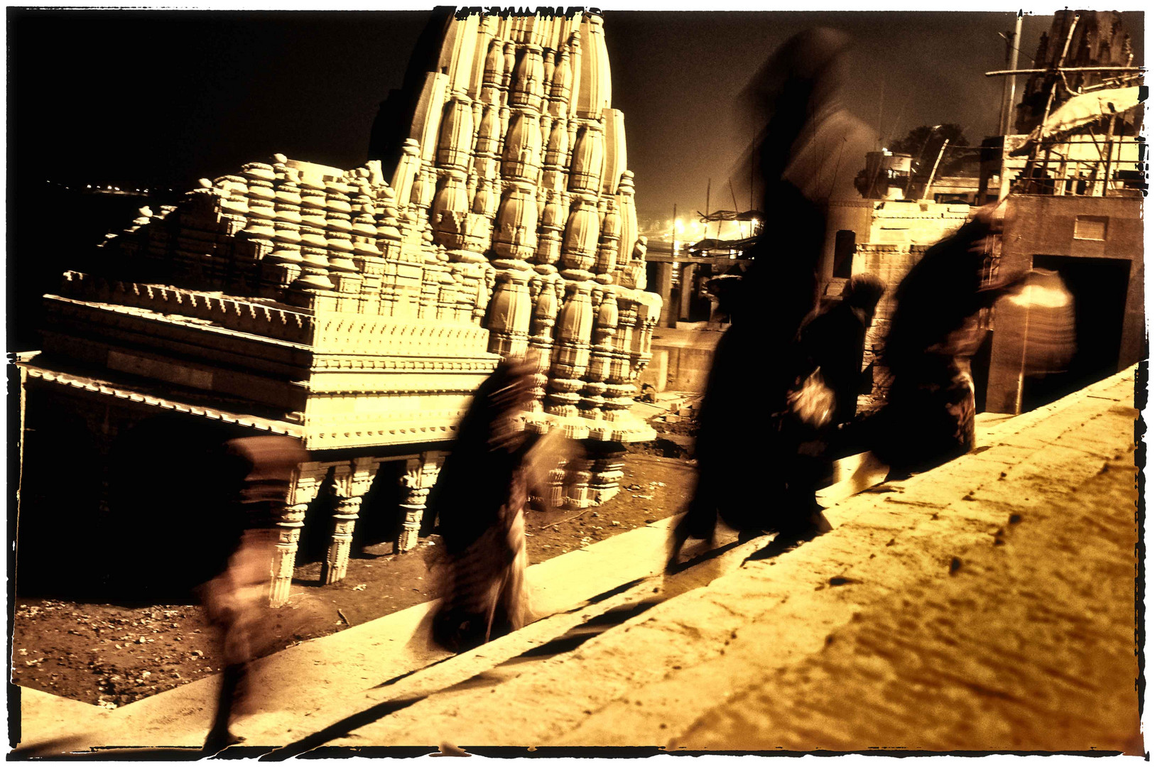 ...walking ghosts in sacred Varanasi