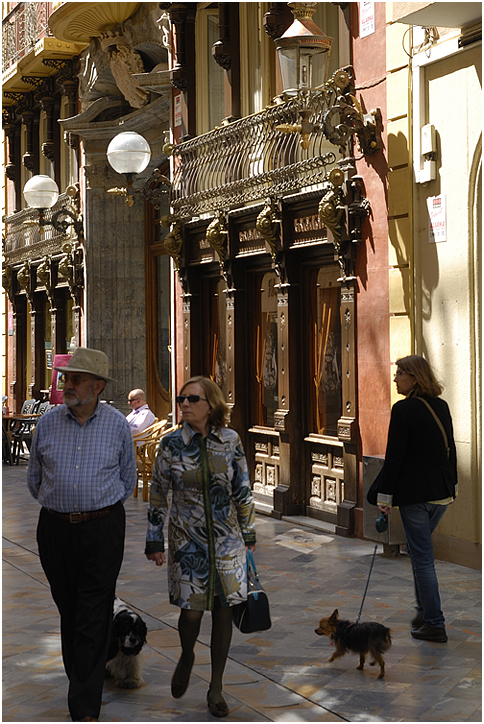 Walking in Cartagena