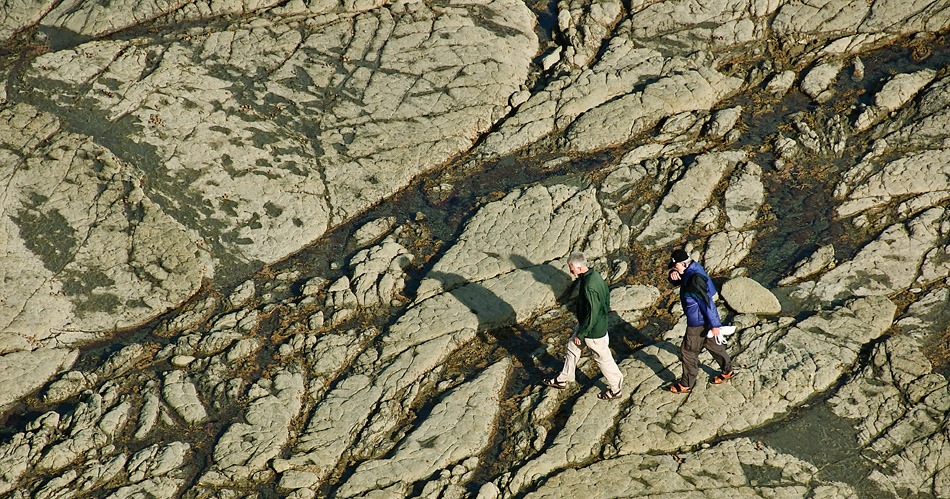 ... walking in Kaikoura ...