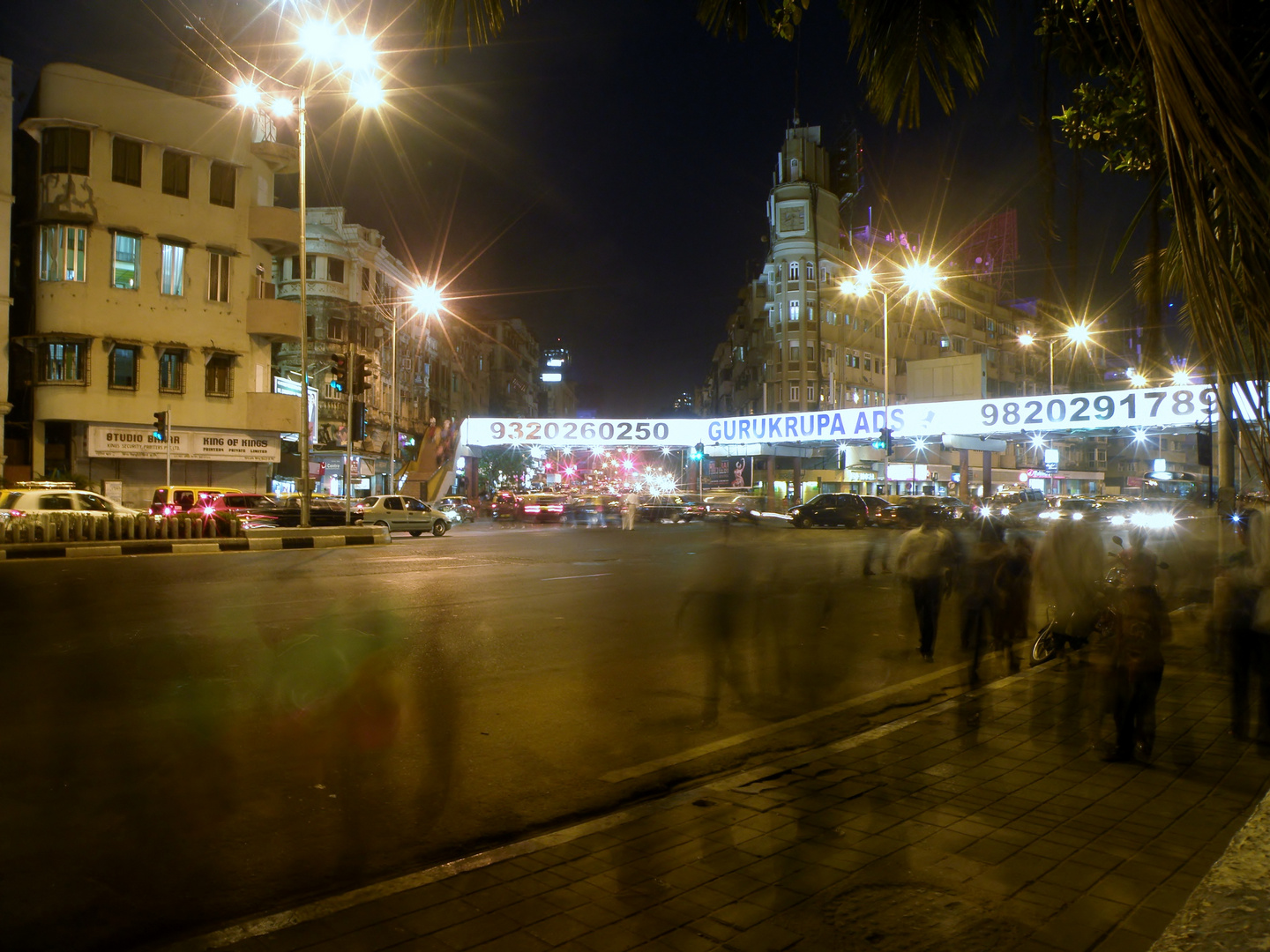 Walking in Late Evening