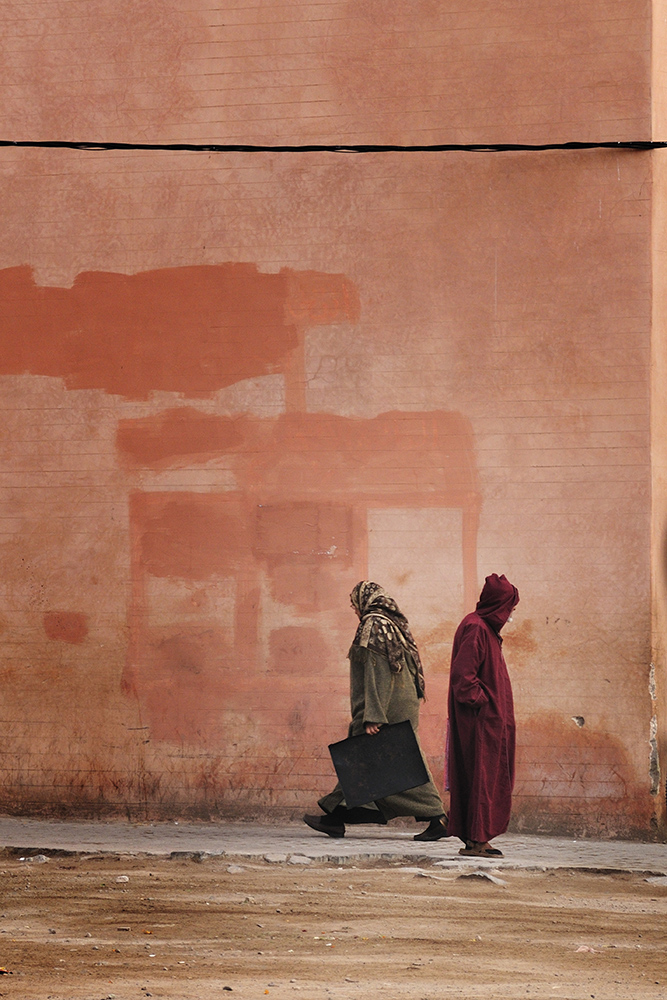 Walking in Marrakech