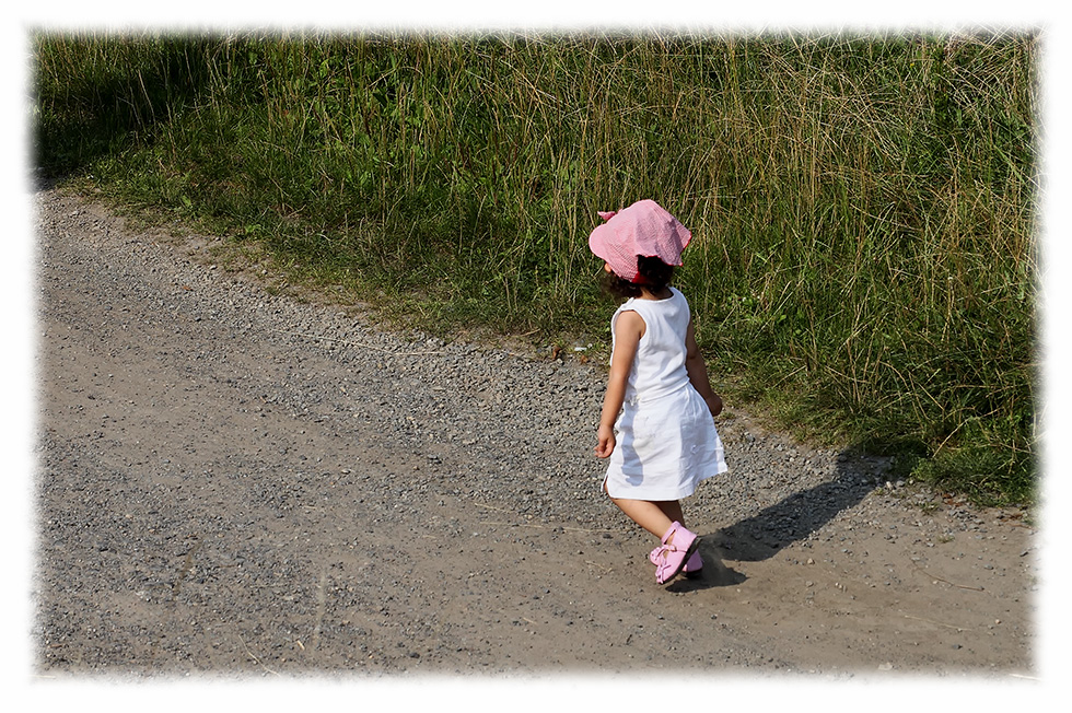 Walking in the Sunshine.