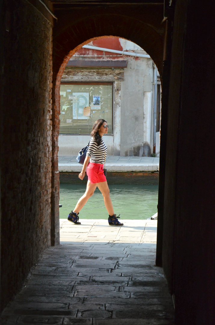 Walking in Venice