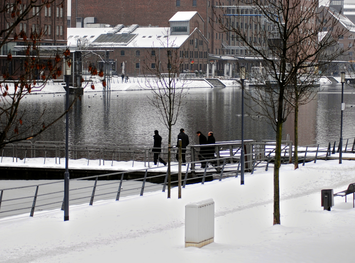 Walking Innenhafen Duisburg