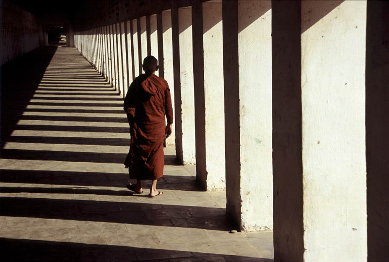 walking Monk