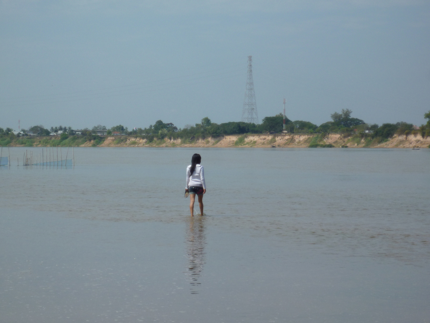 walking on mekong