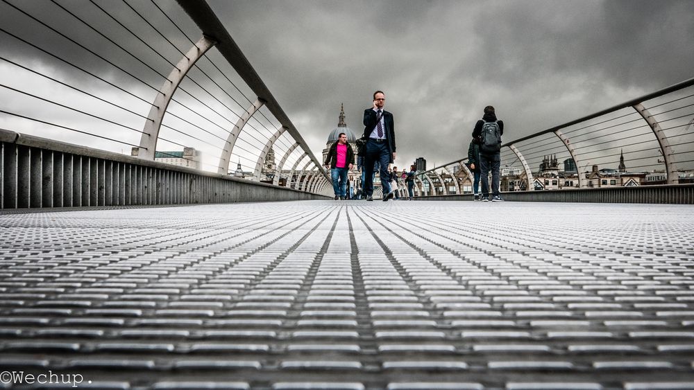 Walking On Millenium Bridge