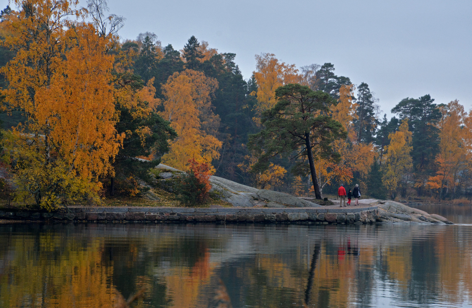 Walking on Seurasaari