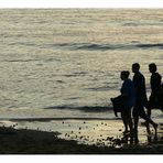 walking on the beach [2]