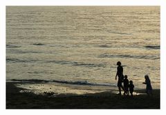 walking on the beach [3]