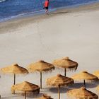 Walking on the beach