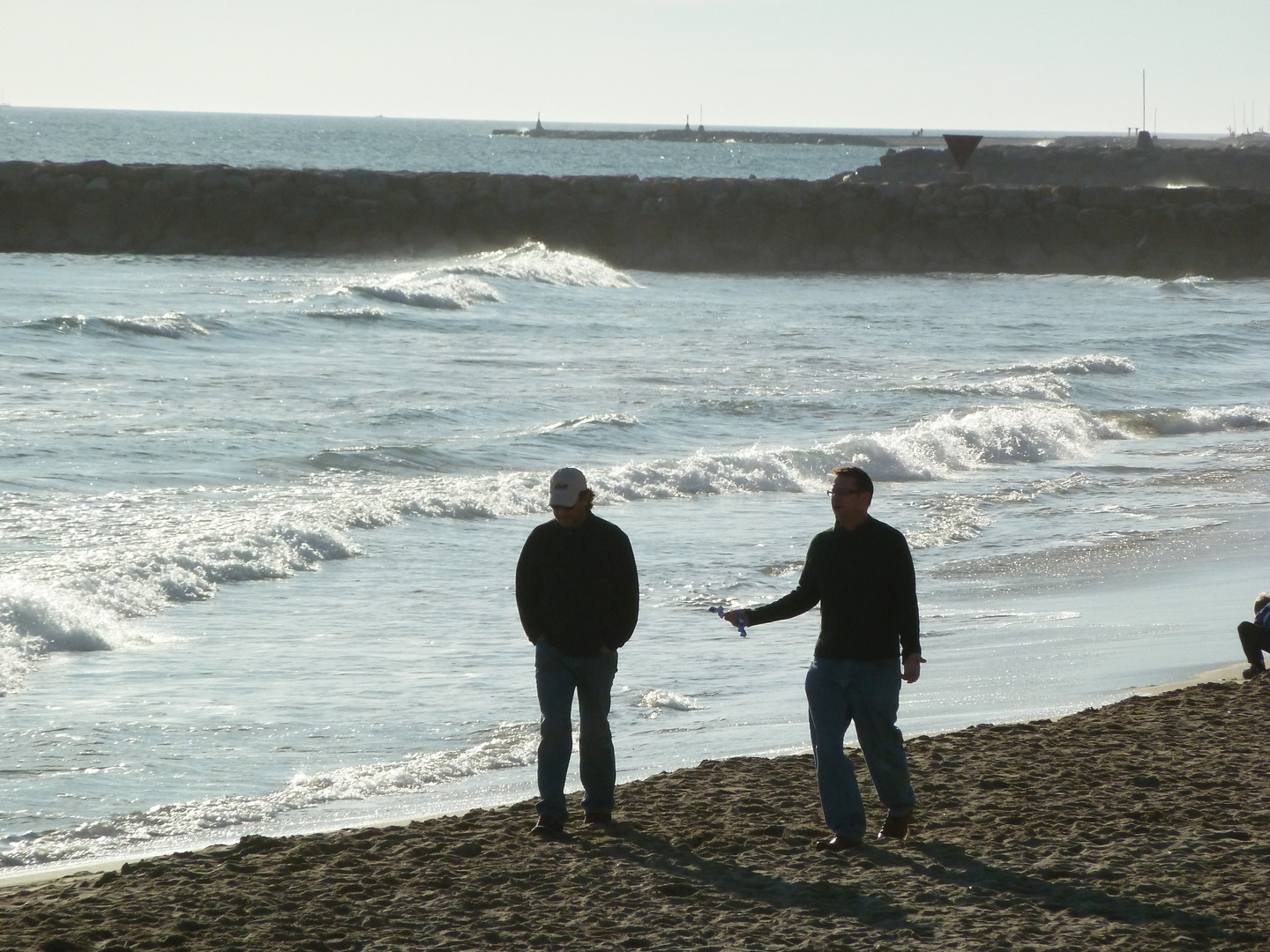 Walking on the Beach