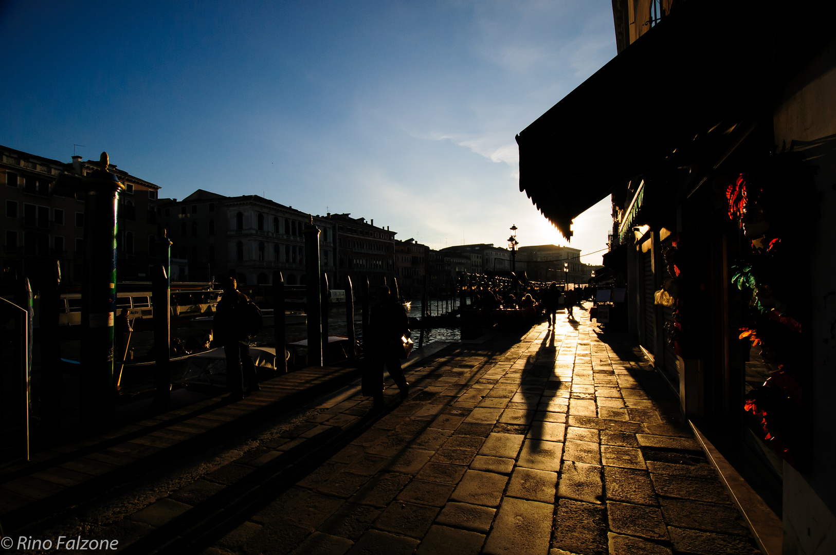 Walking on the Canal Grande