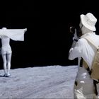 walking on the moon