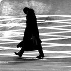 walking shadown