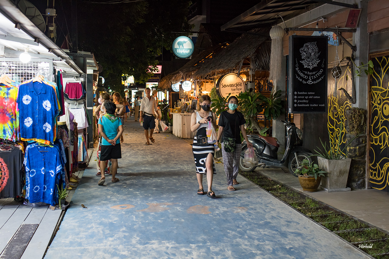 Walking Street at night