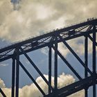 Walking the harbour bridge.