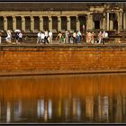 Walking to Angkor Vat...