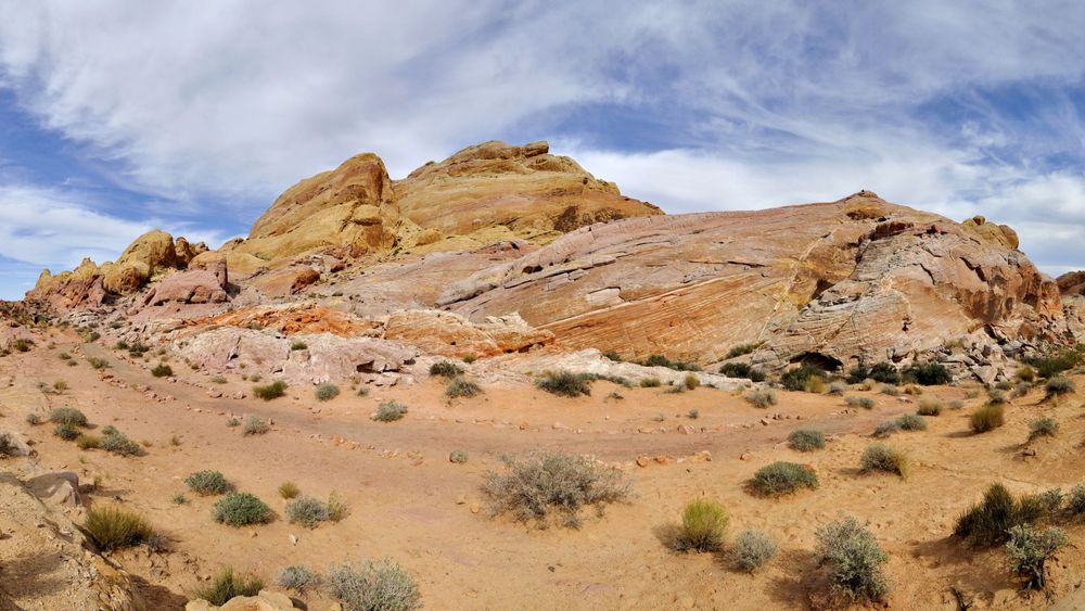 Walkway in Valley of Fire - NV