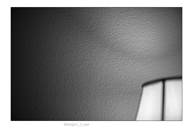 Wall and Lamp