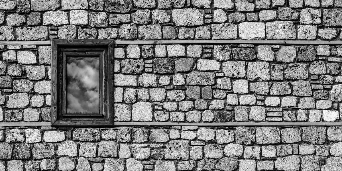 Wall and Window and Sky