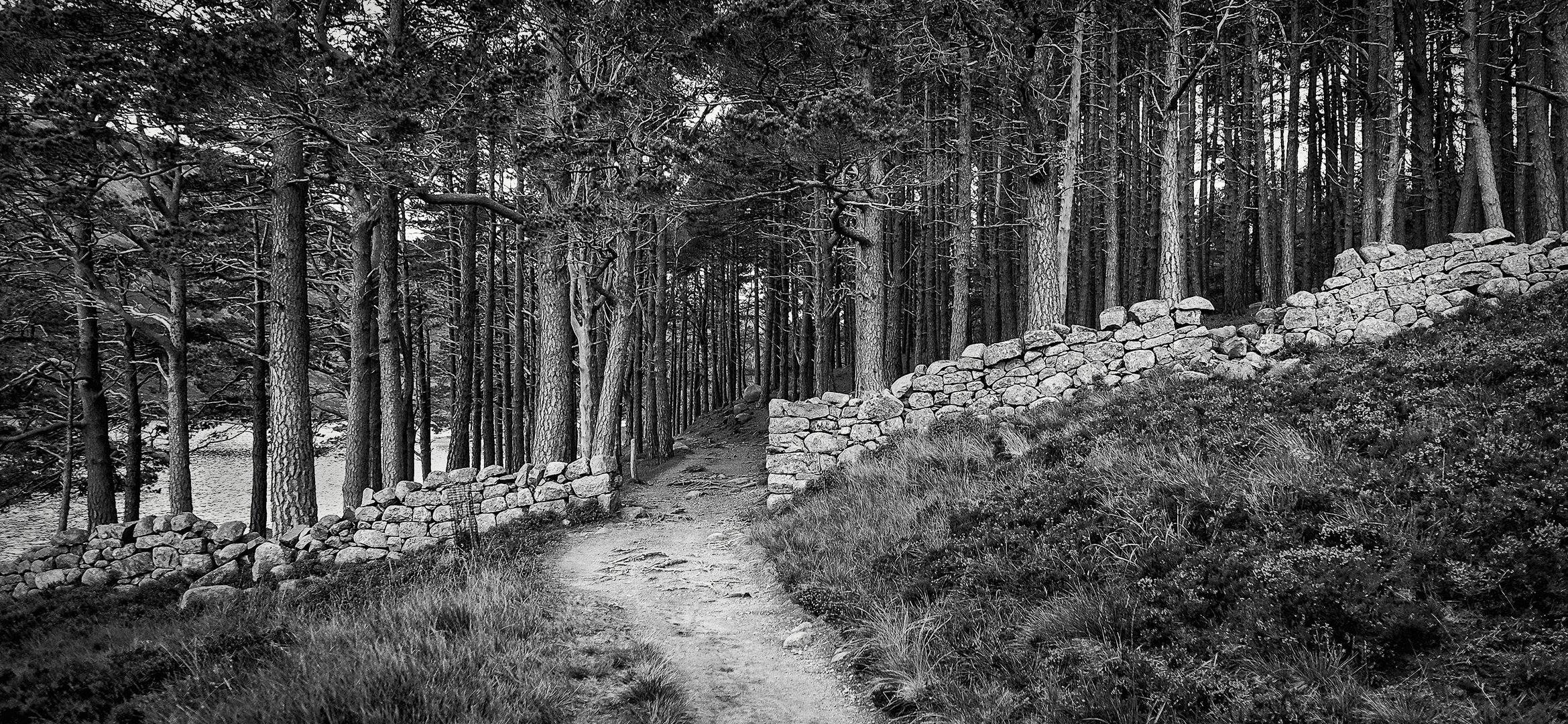 Wall around Glas - allt - Shiel