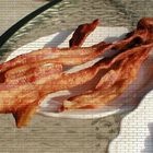 Wall of bacon