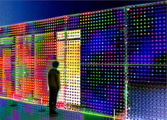 Wall of Light Centre Pompidou Metz