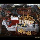 Wall Painting 'Ramakien' II, Wat Phra Kaew / Temple of the Emerald Buddha, Bangkok / TH