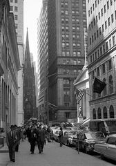 Wall Street, New York City, 1963