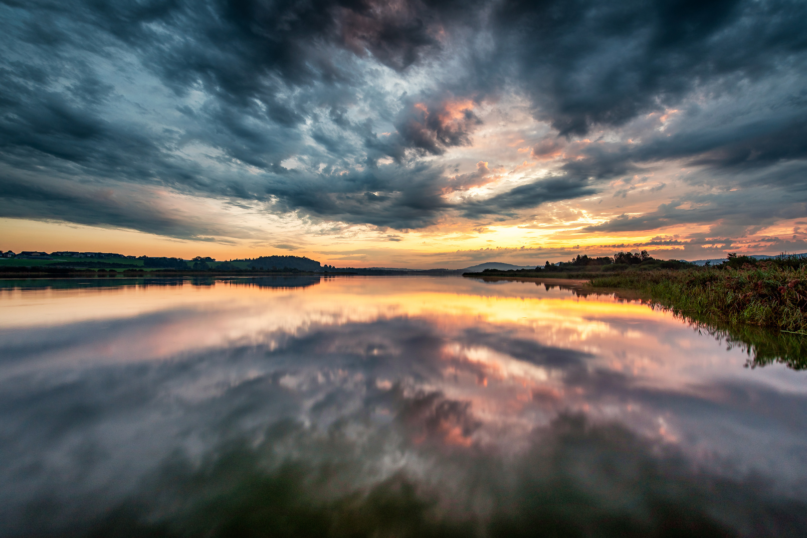Wallersee Foto & Bild landschaft, bach, fluss & see, see, teich