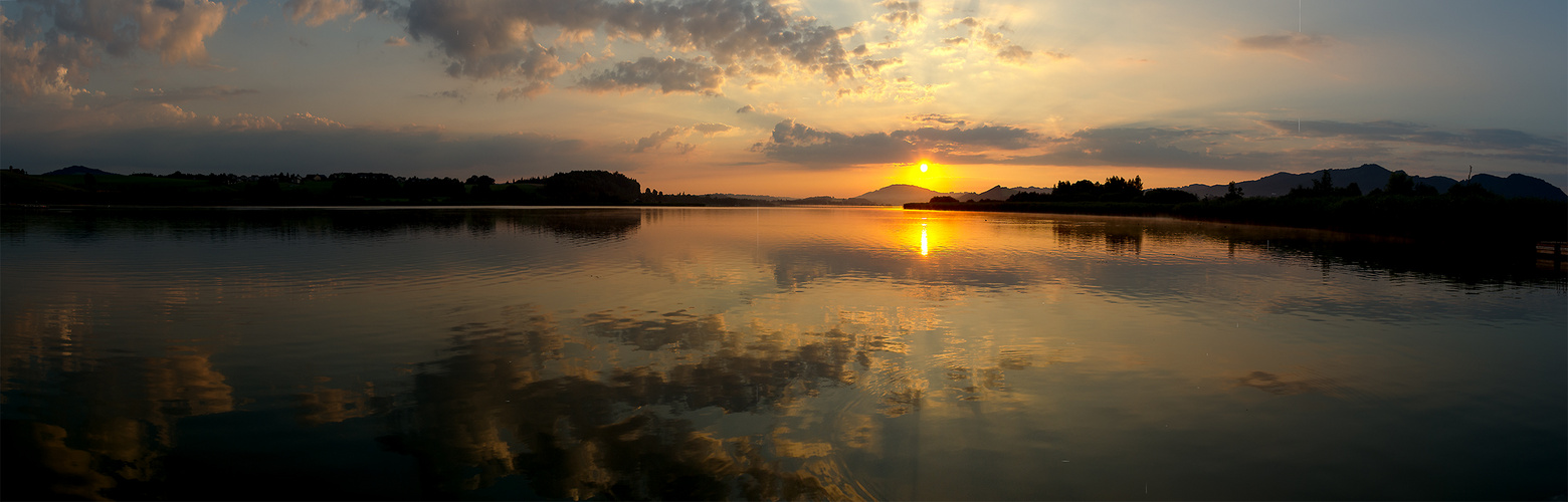 Wallersee am Morgen