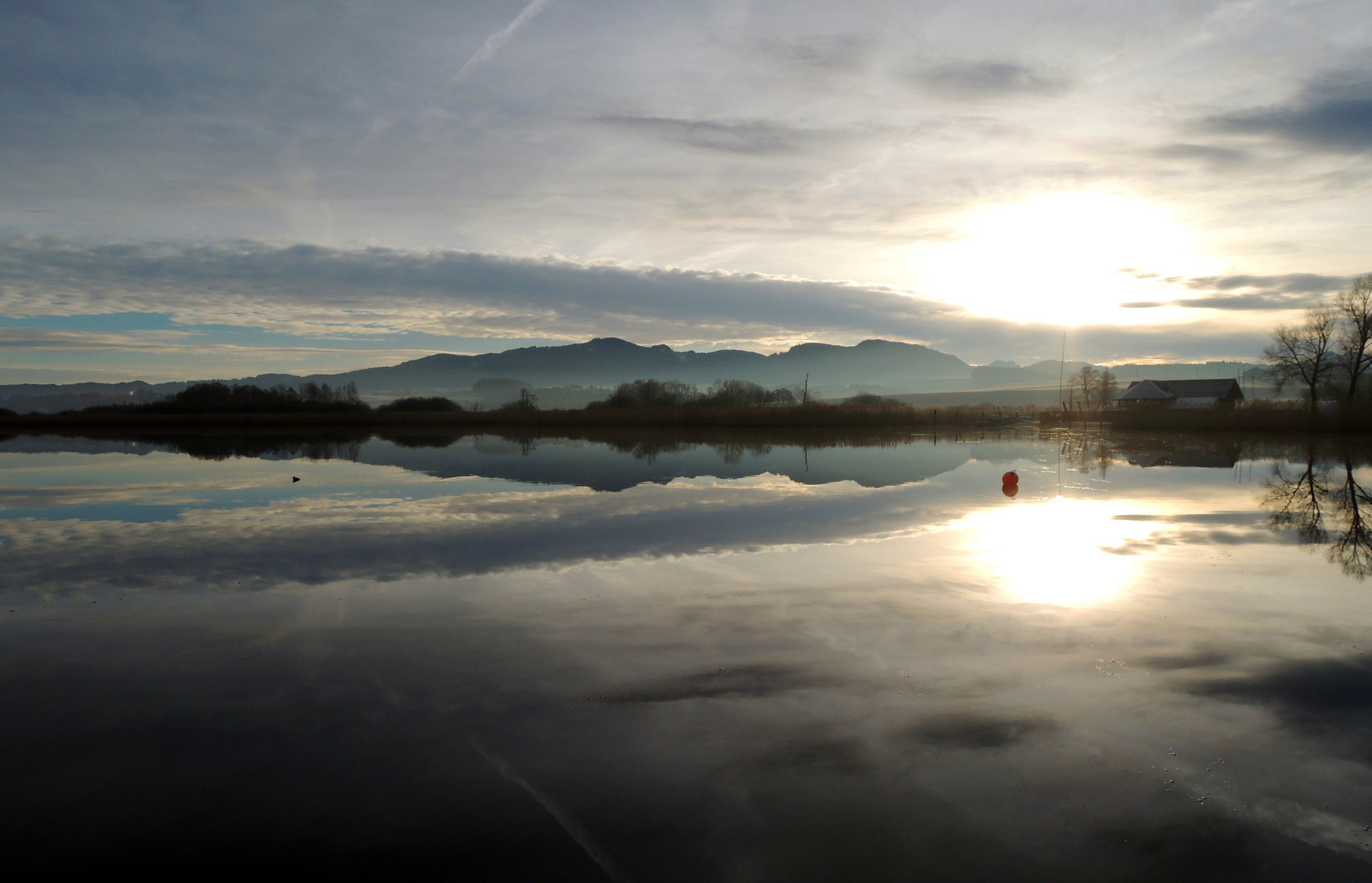 Wallersee, gestern