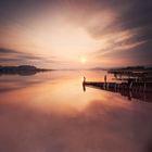 Wallersee in prächtiger Morgenstimmung