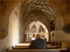 Wallfahrer im Heilig Geist Kirchl