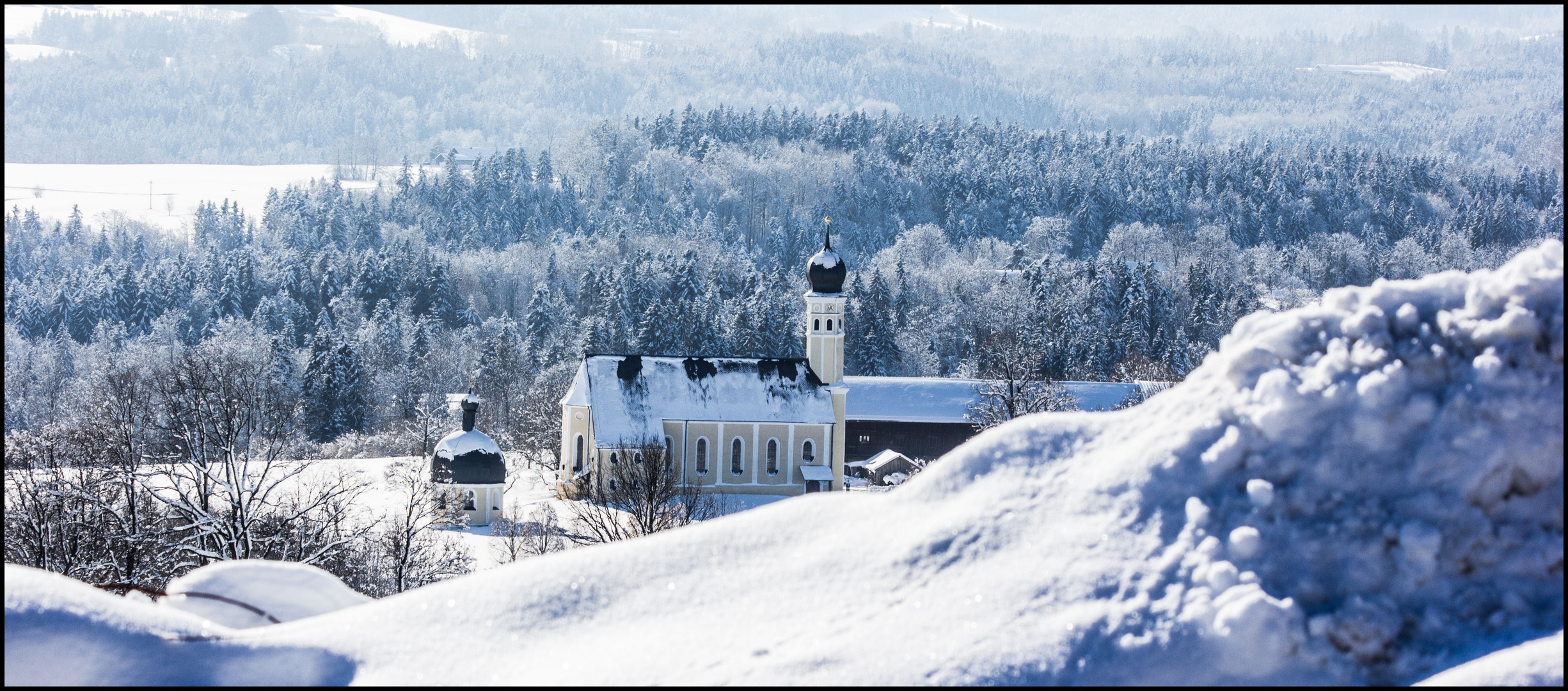 Wallfahrts Kirche Wilparting Irschenberg 