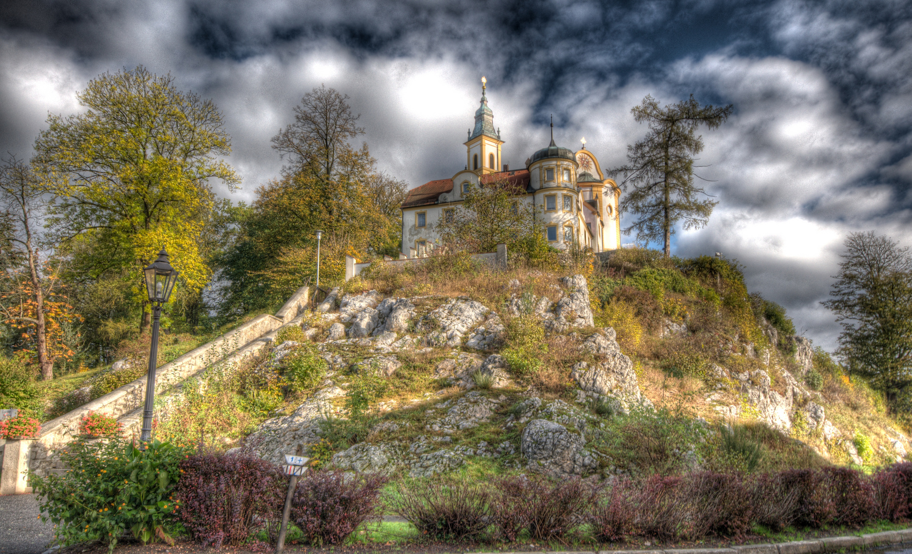 Wallfahrts- und ehemalige Klosterkirche Kreuzberg in Pleystein, Oberpfalz