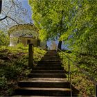 Wallfahrtskirche auf dem Armesberg im Mai