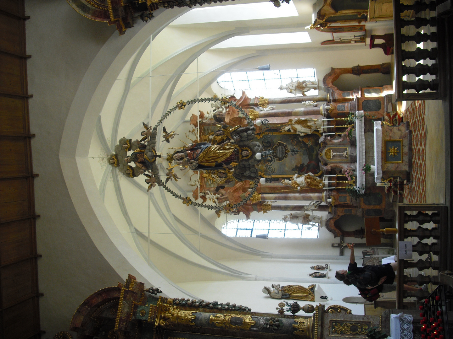 Wallfahrtskirche auf dem Auerberg, Rokoko-Hochaltar