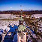 Wallfahrtskirche Basilika Birnau Turm Richtung Norden