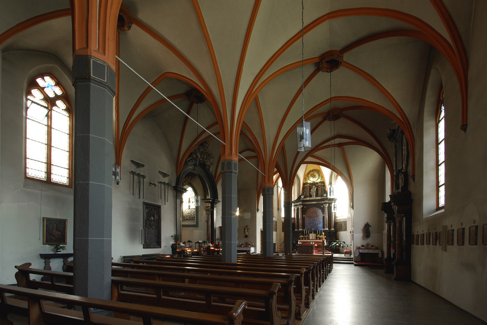 Wallfahrtskirche Bornhofen (Kamp-Bornhofen / Rhein)