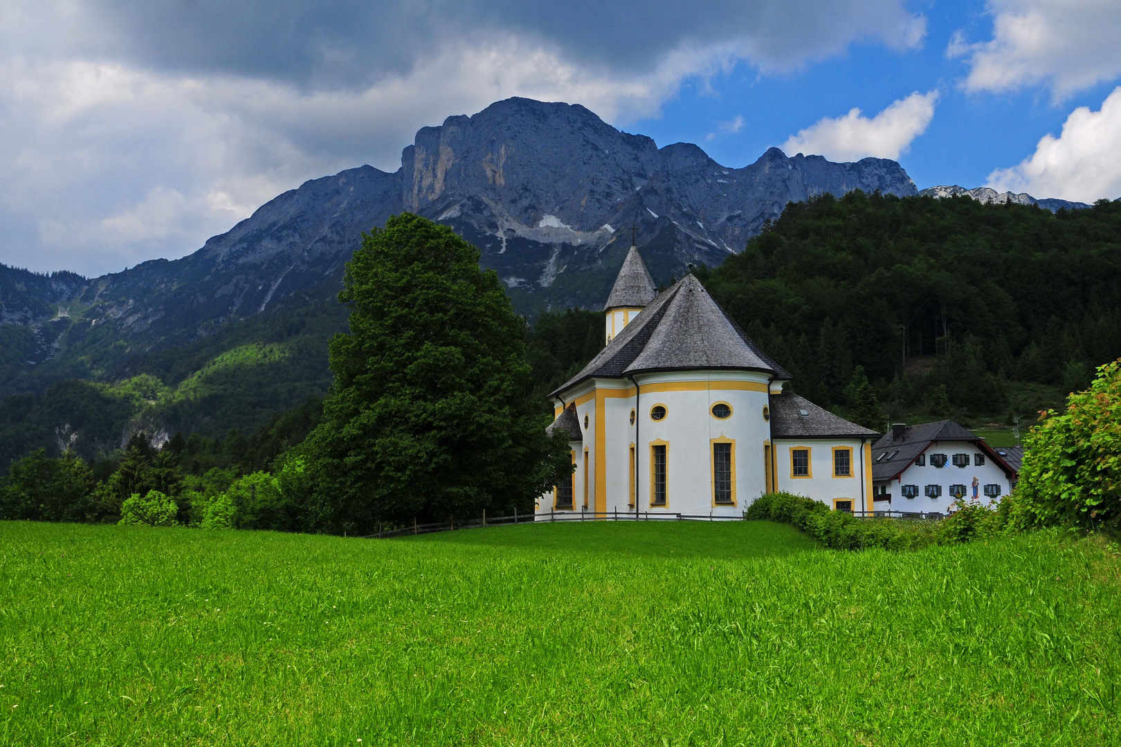 Wallfahrtskirche - Maria Heimsuchung - Ettenberg im Berchtesgadener Land