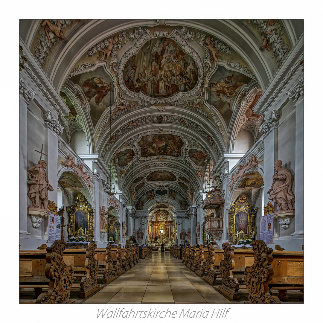Wallfahrtskirche Maria Hilf (Amberg) " Gott zu Gefallen..."