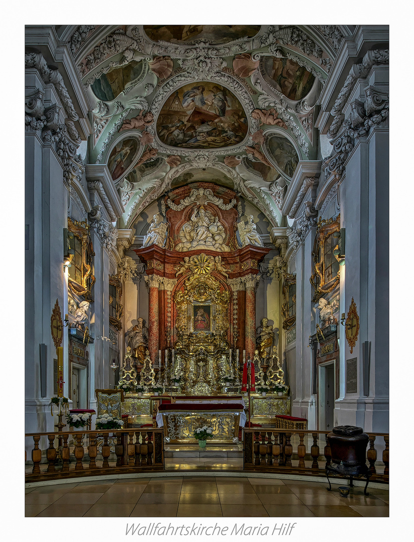 Wallfahrtskirche Maria Hilf - Amberg " Gott zu Gefallen..."