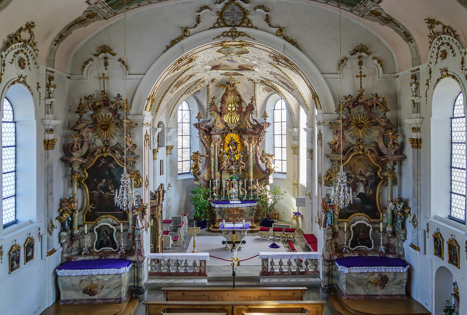 Wallfahrtskirche Maria Hilf Speiden / Ostallgäu (1)